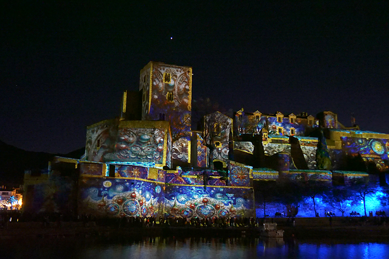 Lumières sur Mer ! - Le château royal de Collioure