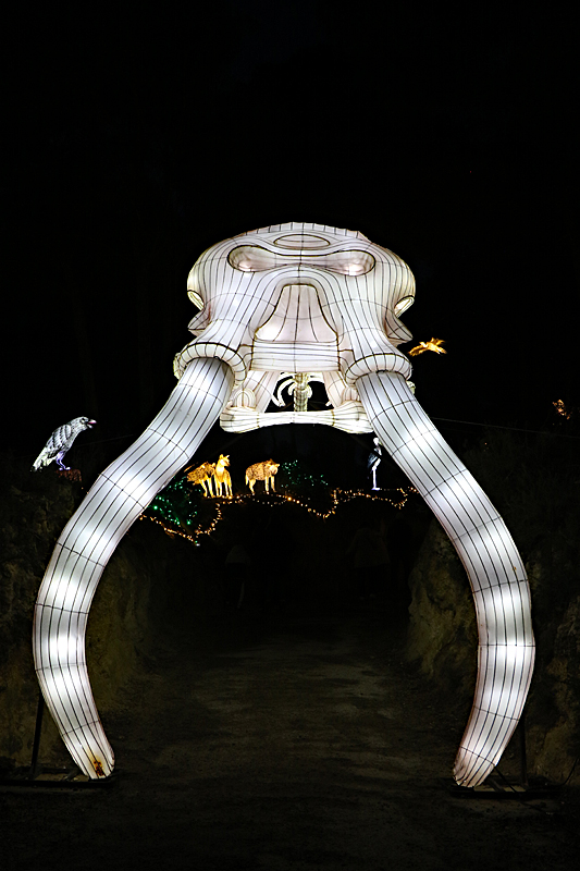 Lumières Africaines ! - Lanternes à la réserve africaine de Sigean