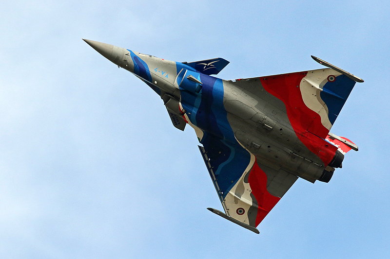 N avions à Carcassonne - Rafale Solo display