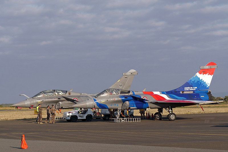 N avions à Carcassonne - Dassault Rafale