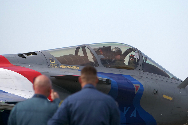 N avions à Carcassonne - Rafale Solo display